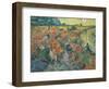 Red Vineyards at Arles, 1888-Vincent van Gogh-Framed Premium Giclee Print