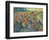 Red Vineyards at Arles, 1888-Vincent van Gogh-Framed Premium Giclee Print