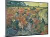 Red Vineyards at Arles, 1888-Vincent van Gogh-Mounted Premium Giclee Print