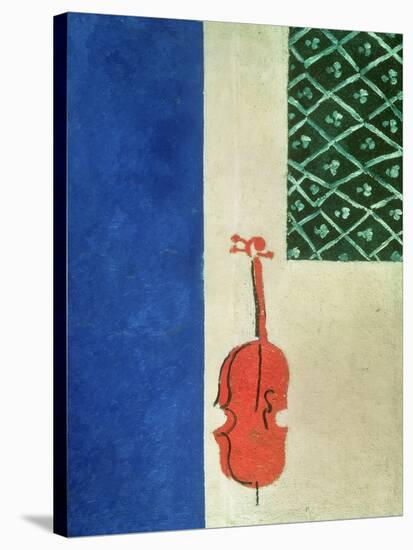 Red Violin, 1919-Ivan Albertovvitsch Puni-Stretched Canvas