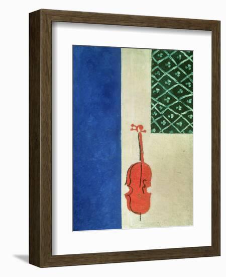 Red Violin, 1919-Ivan Albertovvitsch Puni-Framed Giclee Print