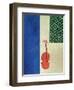 Red Violin, 1919-Ivan Albertovvitsch Puni-Framed Giclee Print