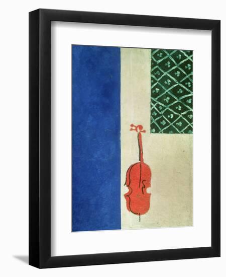 Red Violin, 1919-Ivan Albertovvitsch Puni-Framed Giclee Print