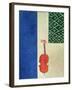 Red Violin, 1919-Ivan Albertovvitsch Puni-Framed Giclee Print