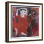 Red Violin, 2007-Susan Bower-Framed Giclee Print