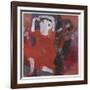 Red Violin, 2007-Susan Bower-Framed Giclee Print