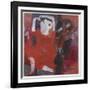 Red Violin, 2007-Susan Bower-Framed Giclee Print