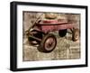 Red Wagon-Mindy Sommers-Framed Giclee Print