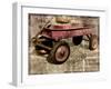 Red Wagon-Mindy Sommers-Framed Giclee Print