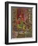 Red Wall, Red Roses-Susan Ryder-Framed Giclee Print