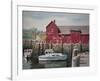 Red Warehouse-Joseph Correale-Framed Collectable Print