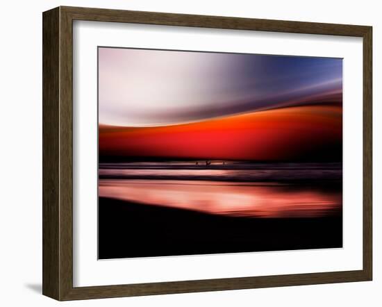 Red Wave-Josh Adamski-Framed Photographic Print