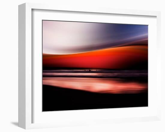 Red Wave-Josh Adamski-Framed Photographic Print