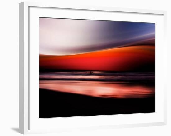 Red Wave-Josh Adamski-Framed Photographic Print