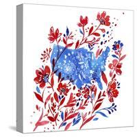 Red White and Blue 3-Irina Trzaskos Studio-Stretched Canvas