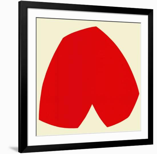 Red White, c.1962-Ellsworth Kelly-Framed Serigraph