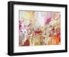 Red, White & Gold I-Jennifer Gardner-Framed Art Print