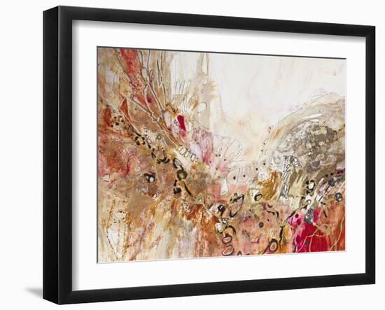 Red, White & Gold II-Jennifer Gardner-Framed Art Print