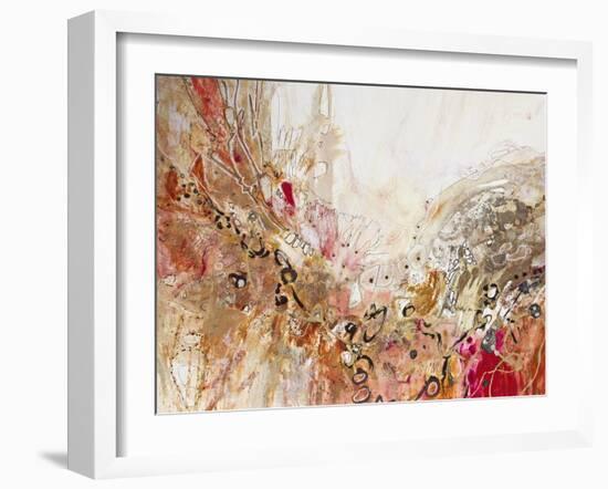 Red, White & Gold II-Jennifer Gardner-Framed Art Print