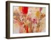 Red, White & Gold V-Jennifer Gardner-Framed Art Print