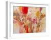 Red, White & Gold V-Jennifer Gardner-Framed Art Print