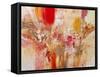 Red, White & Gold V-Jennifer Gardner-Framed Stretched Canvas