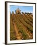 Red Willow Vineyard with Stone Chapel, Yakima County, Washington, USA-Jamie & Judy Wild-Framed Photographic Print