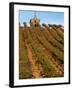 Red Willow Vineyard with Stone Chapel, Yakima County, Washington, USA-Jamie & Judy Wild-Framed Photographic Print