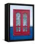 Red Window, Danube Delta, Romania-Russell Young-Framed Stretched Canvas