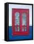 Red Window, Danube Delta, Romania-Russell Young-Framed Stretched Canvas