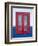 Red Window, Danube Delta, Romania-Russell Young-Framed Photographic Print