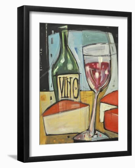 Red Wine and Cheese-Tim Nyberg-Framed Giclee Print