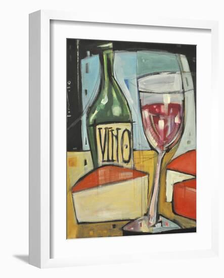 Red Wine and Cheese-Tim Nyberg-Framed Giclee Print