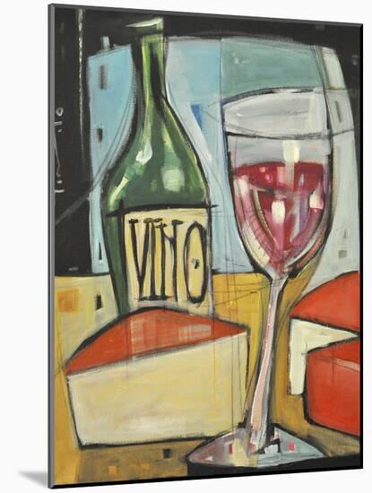 Red Wine and Cheese-Tim Nyberg-Mounted Giclee Print