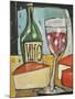 Red Wine and Cheese-Tim Nyberg-Mounted Giclee Print