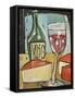 Red Wine and Cheese-Tim Nyberg-Framed Stretched Canvas