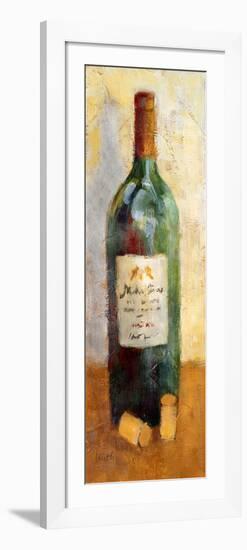 Red Wine and Cork-Lanie Loreth-Framed Art Print