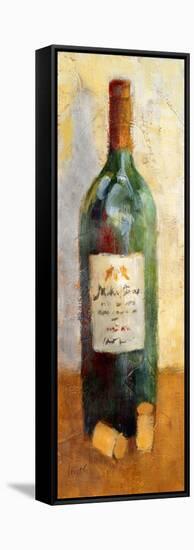 Red Wine and Cork-Lanie Loreth-Framed Stretched Canvas