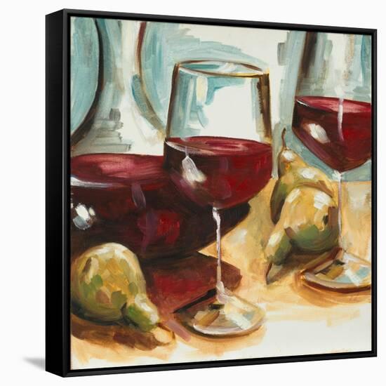 Red Wine and Pears-Heather A. French-Roussia-Framed Stretched Canvas