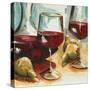 Red Wine and Pears-Heather A. French-Roussia-Stretched Canvas