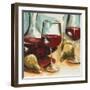 Red Wine and Pears-Heather A. French-Roussia-Framed Art Print