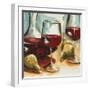 Red Wine and Pears-Heather A. French-Roussia-Framed Art Print