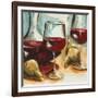 Red Wine and Pears-Heather A. French-Roussia-Framed Art Print