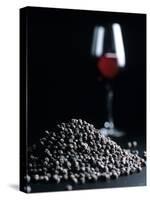 Red Wine Bouquet: Peppercorns-Henrik Freek-Stretched Canvas