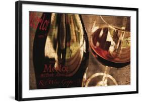 Red Wine Grape-Teo Tarras-Framed Giclee Print