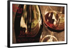 Red Wine Grape-Teo Tarras-Framed Giclee Print