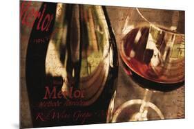 Red Wine Grape-Teo Tarras-Mounted Giclee Print