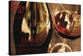 Red Wine Grape-Teo Tarras-Stretched Canvas