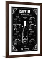 Red Wine Guide-Tom Frazier-Framed Giclee Print