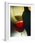 Red Wine in Bottle and Glass-Ulrike Koeb-Framed Photographic Print